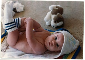 baby with hat