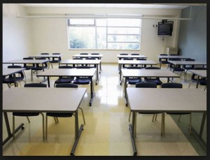 classroom empty