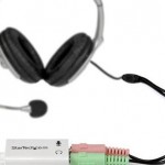 Headphones with splitter