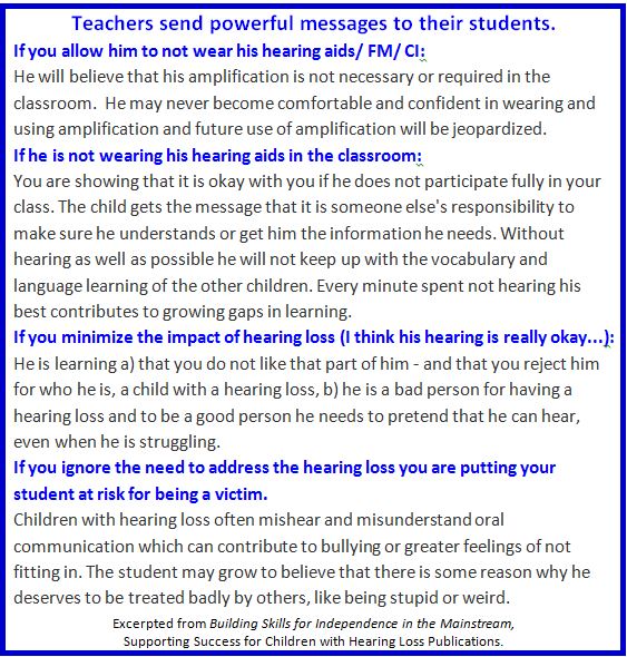 Teacher attitudes